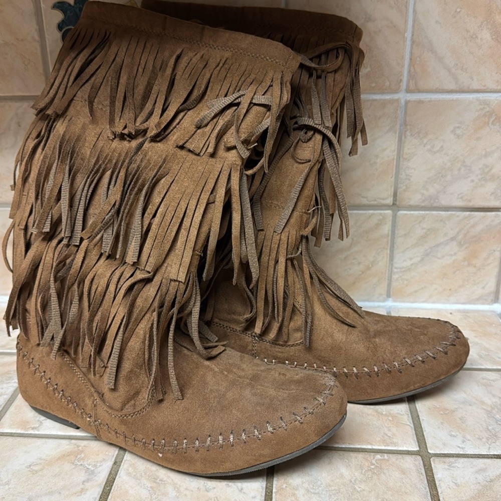 Women’s suede moccasins EUC